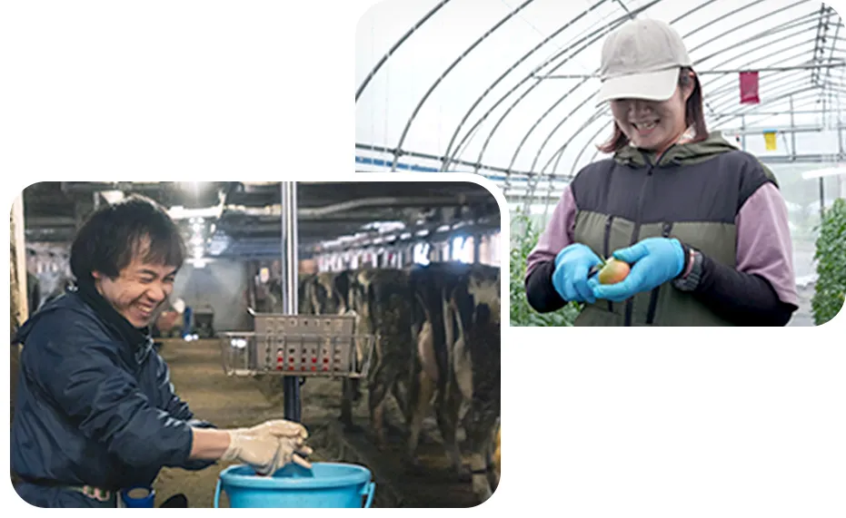 事業者様が働いている様子